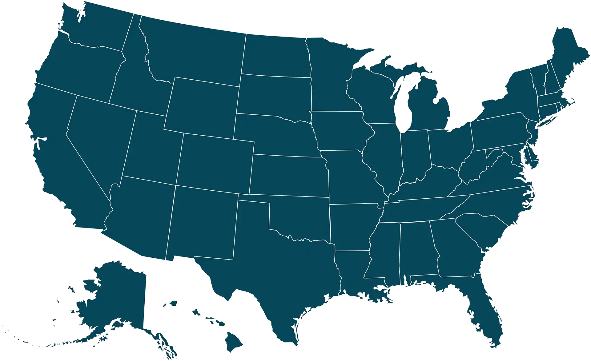 Map of US